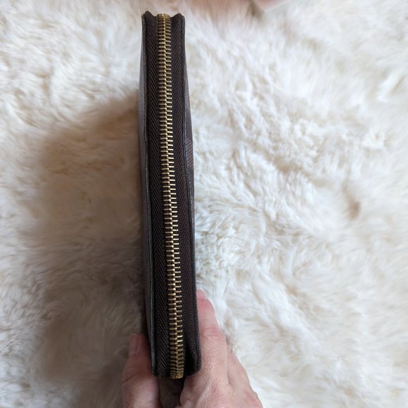 Louis Vuitton Damier Ebene Zippy Wallet w/ box & dust bag - Picture 11 of 13
